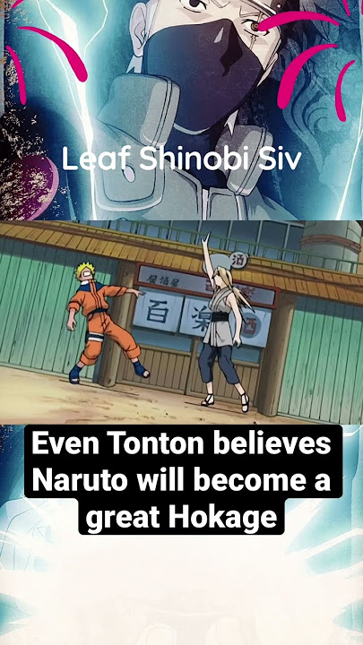 Even Tonton agrees that Naruto will become a great Hokage #shorts