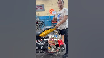BAJAJ NS200 MONO SHOCK REPLACE 🤝 #ns200 #bajaj #bajajns200 #mechanic #mechaniclife