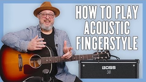 Fingerstyle Guitar for Beginners – Learn Travis Picking with 4 Chords