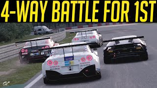 Gran Turismo Sport: Ridiculous Battle for 1st Place