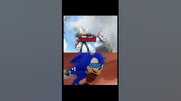 Sonic vs Shadow-Faster n Harder #shadowthehedgehog #sonic #viralvideo #sonicprime