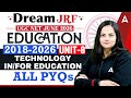 UGC NET Education Paper 2 | UGC NET Education Unit 8 Technology In/For Education PYQ By Anjali Mam
