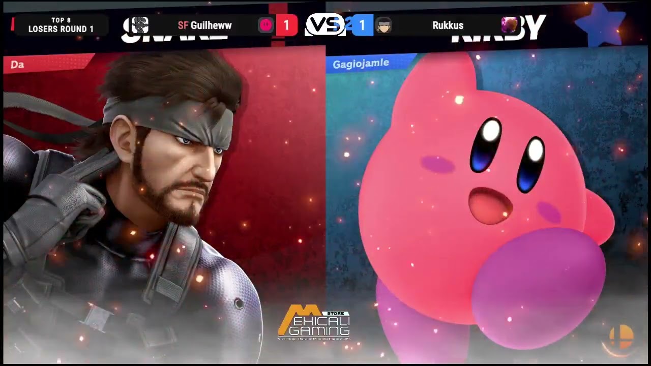 Eclipse City 2025 - Loser's Top 8 - SF - Guilheww (Kirby) vs Rukkus (Snake)
