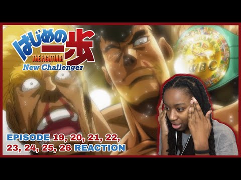 Hawk s0c0u o véio! HAWK VS TAKAMURA COMEÇA!  REACT hajime no ippo new  challenger episódio 19 