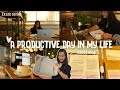 A Productive Day In My Life🌞study vlog 🫧Morning to night study with me🍀