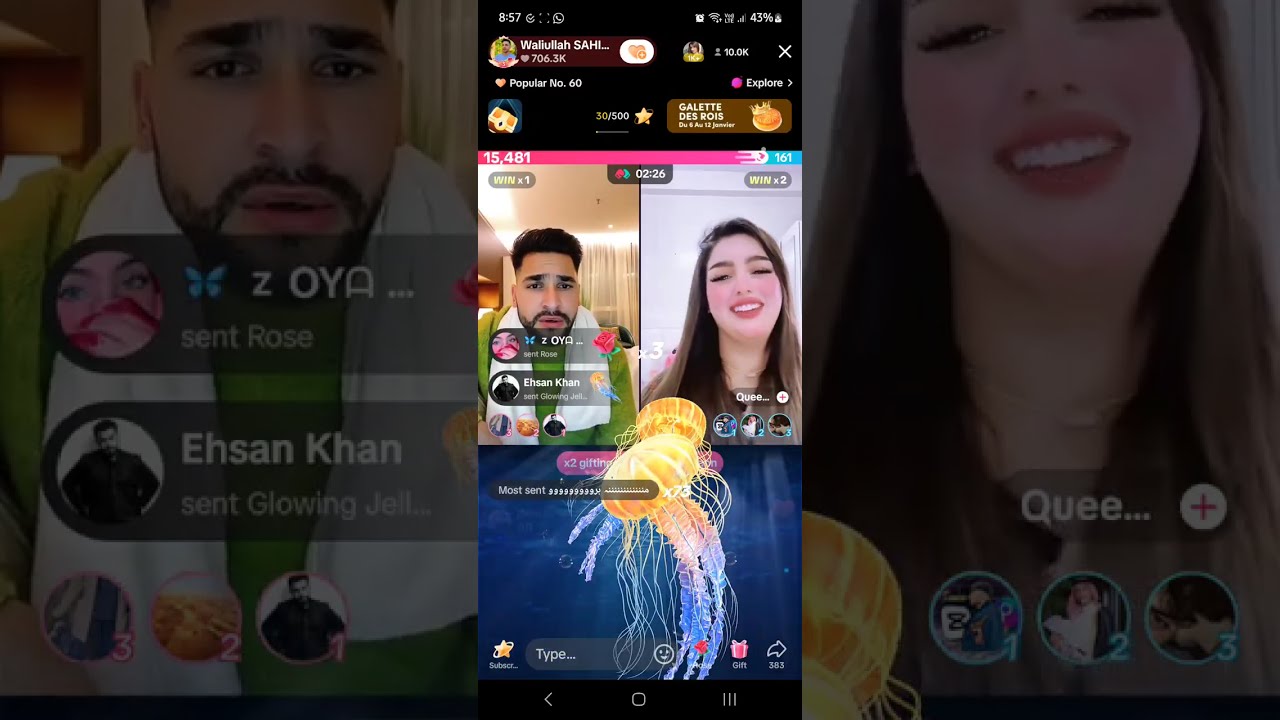 Waliullah new tiktok live jan 8 2025