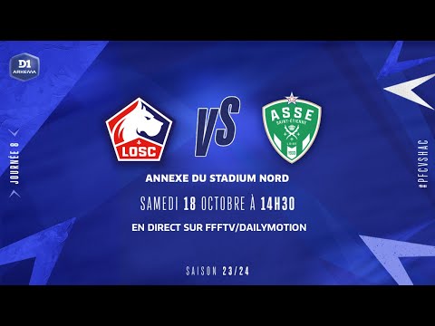 J8 I Lille OSC – AS Saint-Etienne (1-2), le résumé | D1 Arkema | FFF 2023-2024