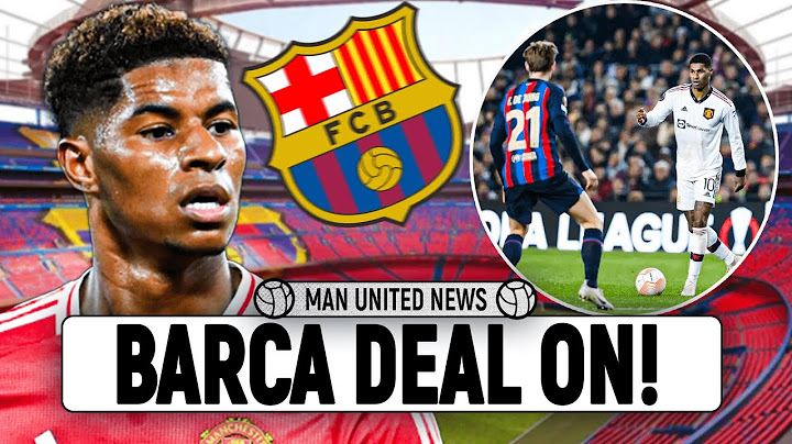 Marcus Rashford To Barcelona DEAL ON! | Man United News