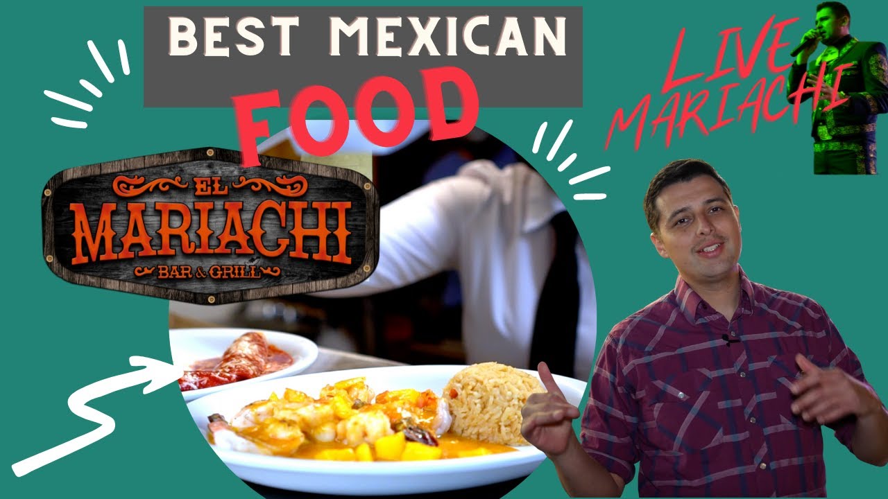 Ep. 3 Best Mexican food in town with live MARIACHI EL Mariachi Bar