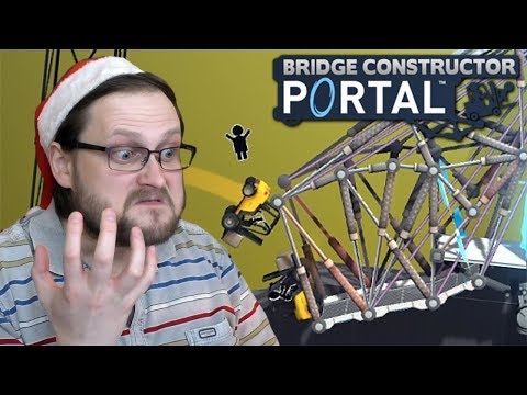 Video: Portal Vender Tilbage I Bridge Constructor-spin-off