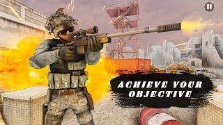 World War Sniper - 3D Gun shooting Combat ww2 2021 Android GamePlay screenshot 1