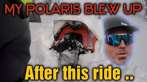 LAST RIDE BEFORE MY POLARIS BLEW UP |  INDY LITE 340