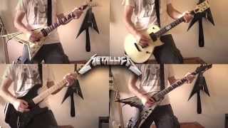 Video thumbnail of "Metallica - To Live Is To Die All Guitar Cover (No Backing Track)"