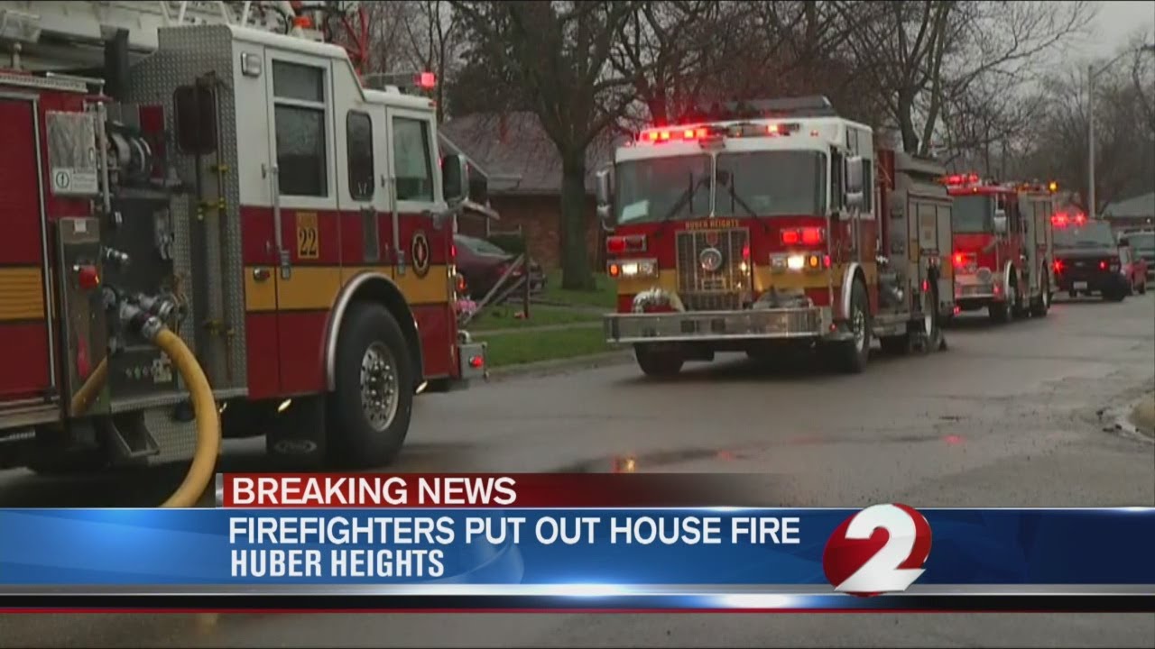 House fire in Huber Heights YouTube