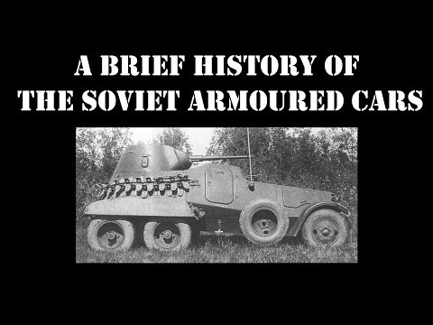 Краткая история советских бронеавтомобилей
