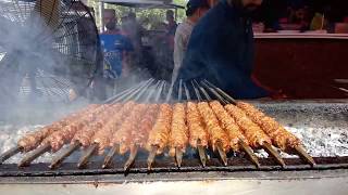 Famous Seekh Kabab Roll Nearest Pan Mandi Karachi
