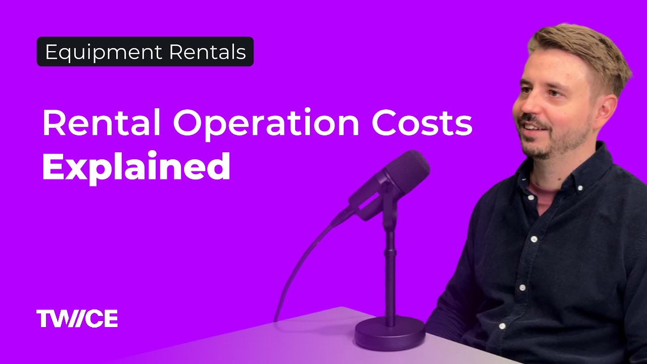 Machine Rent Fee Equipment Rental Operation Costs Explained - YouTube