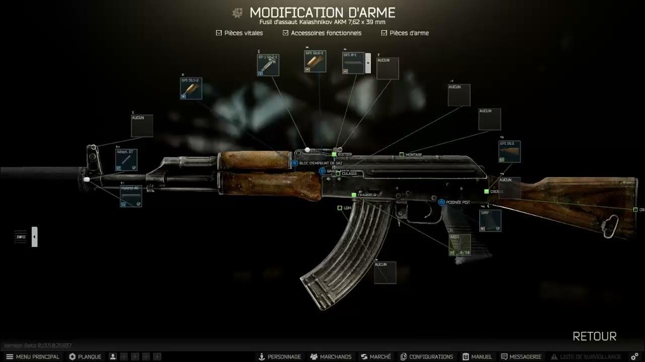 TARKOV Armurier Partie 6 AKM plantage YouTube