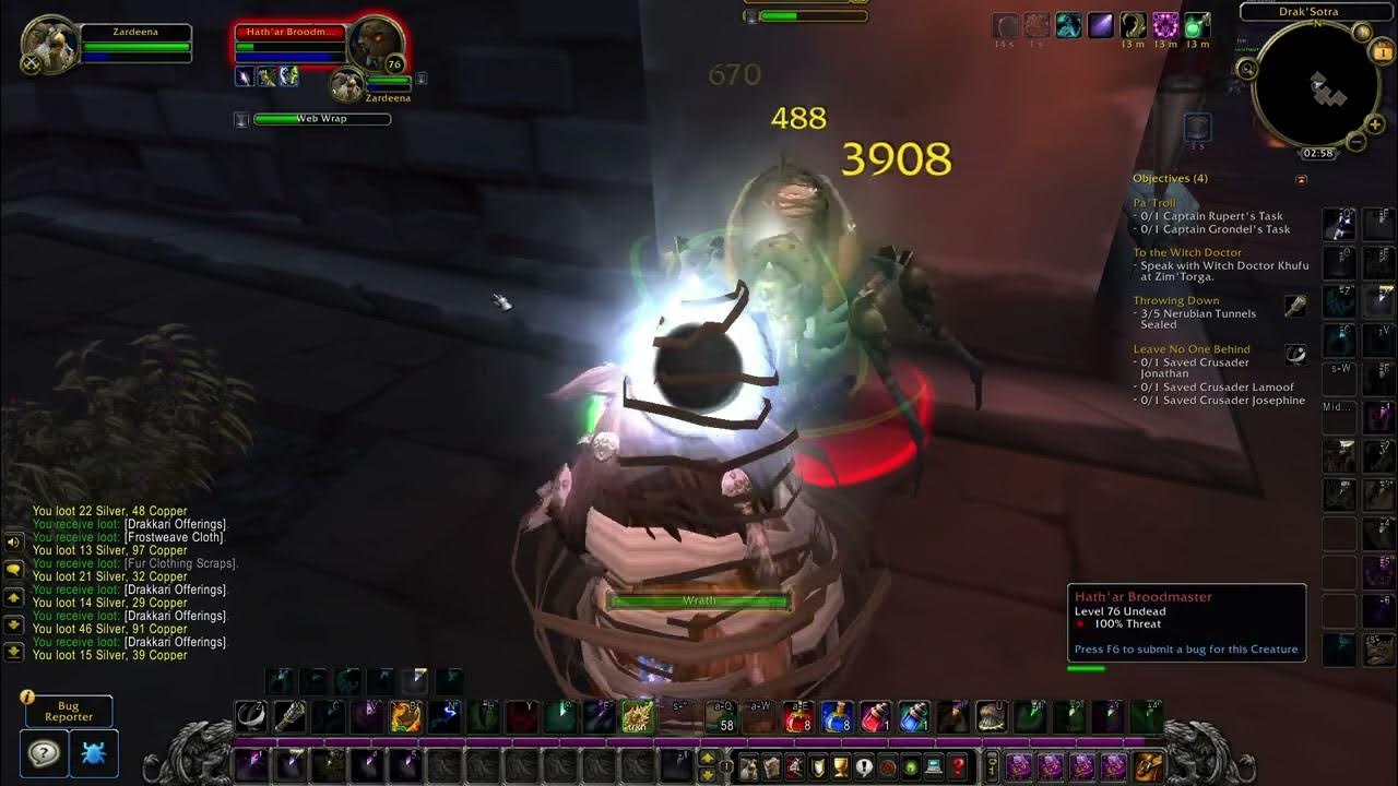 How to do Throwing Down quest WoW WOTLK Classic YouTube