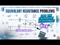 How to Solve This Tricky Equivalent Resistance Problem! ⚡
