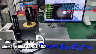 high speed 3w 5w UV laser marking machine with automatic CCD Visual Positioning System