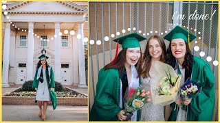 I GRADUATED! (my last week of college vlog)