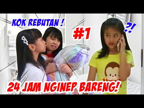 24 JAM NGINAP BARENG TEMAN DI RUMAH PART 1 | Vlog Lucu | CnX Adventurers