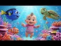 ¡El Gran Escondite del Océano con los Peces! 🌊🐠 Canciones Infantiles y Rimas para Niños y Bebés