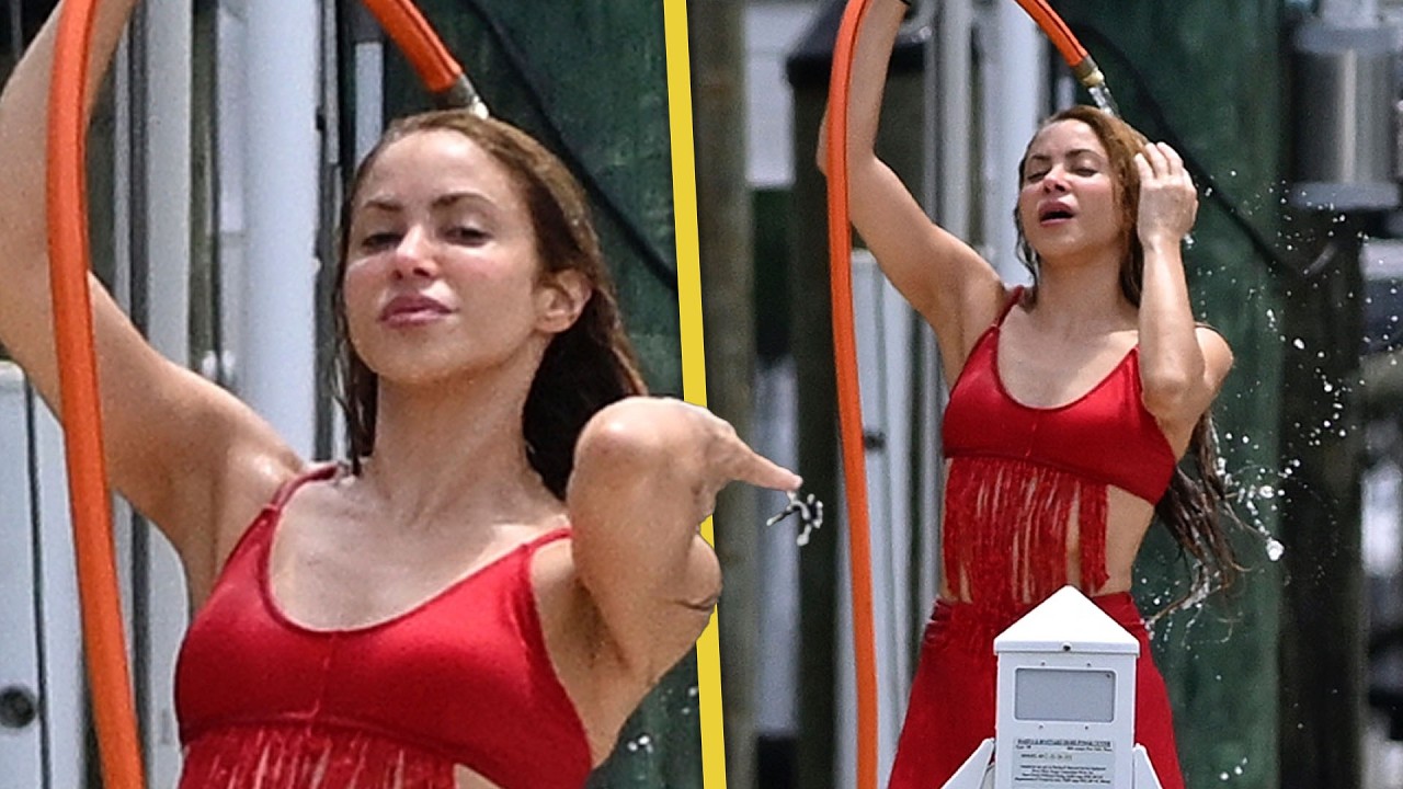 Shakira Has SEXIEST Beach Day Ever in Miami