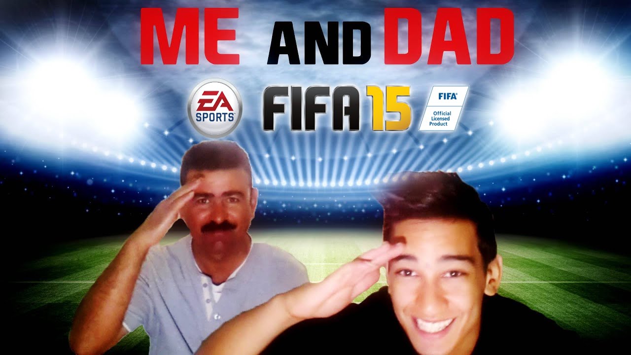 Playing FIFA With My DAD TROLOLOL