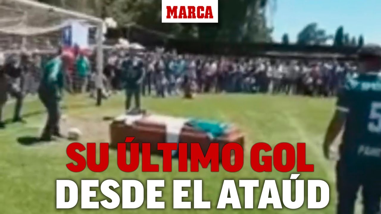 Su último gol desde el ataúd: el tremendo homenaje de su equipo I MARCA