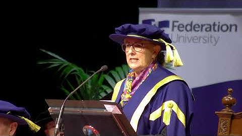 Federation University Graduation Ceremony 2022