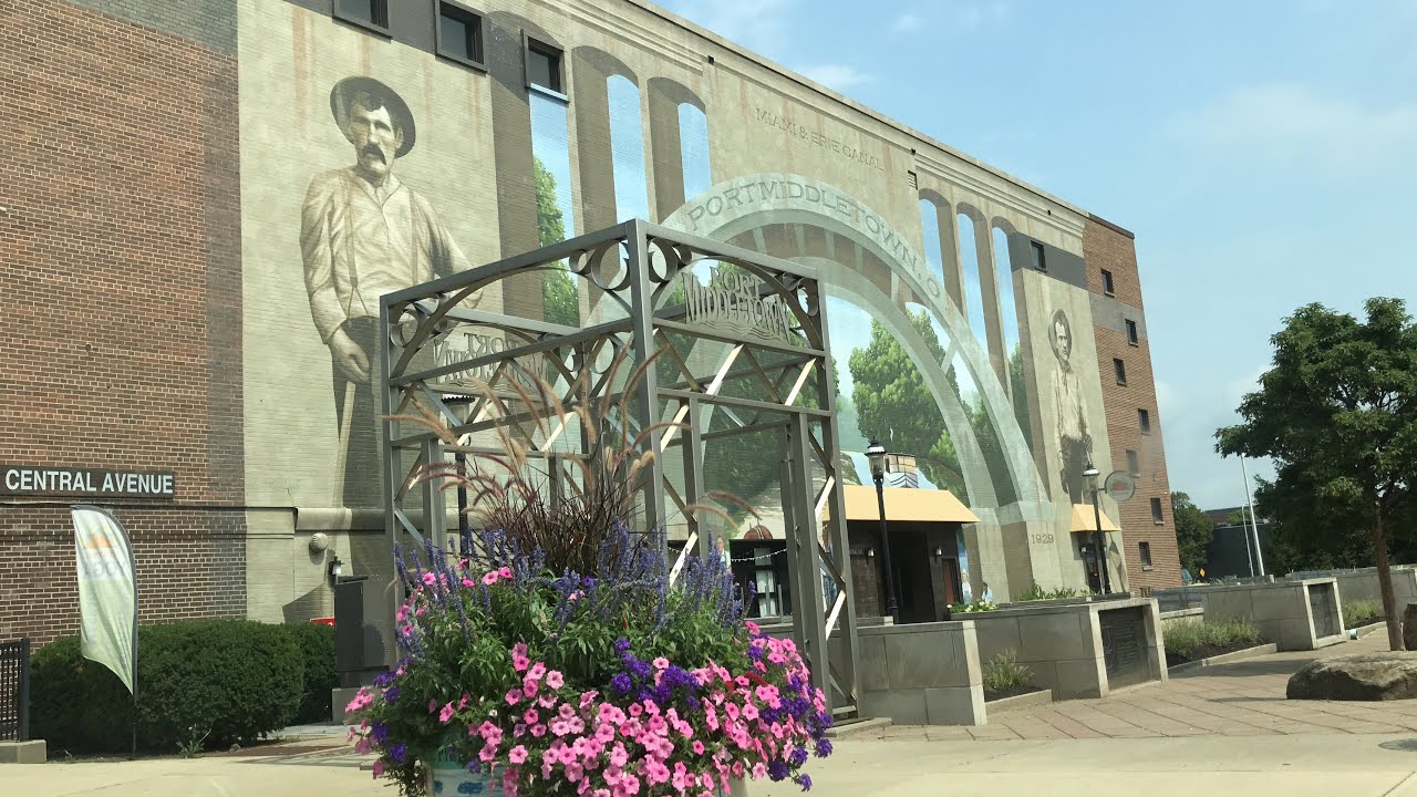 Middletown OH Downtown and neighborhood YouTube