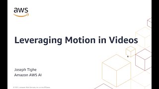 Leveraging Motion in Videos