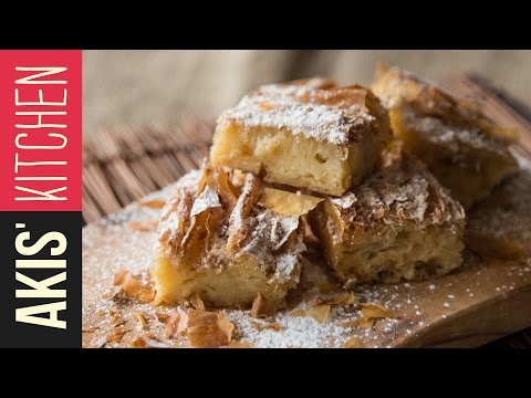 Phyllo Custard Pie (Bougatsa) | Akis Petretzikis