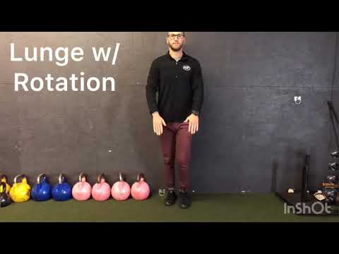 Lunge with Rotation