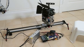 Motorized Camera Slider with Pan, Tilt, zoom and focus control. Arduino DIY