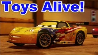 Cars 2 The Video Game - Jeff Gorvette - Race On Pipeline Sprint