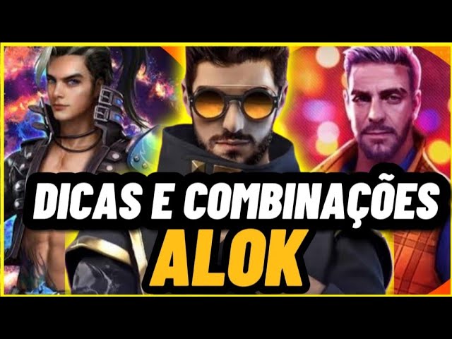 Dicas para jogar Free Fire com Alok