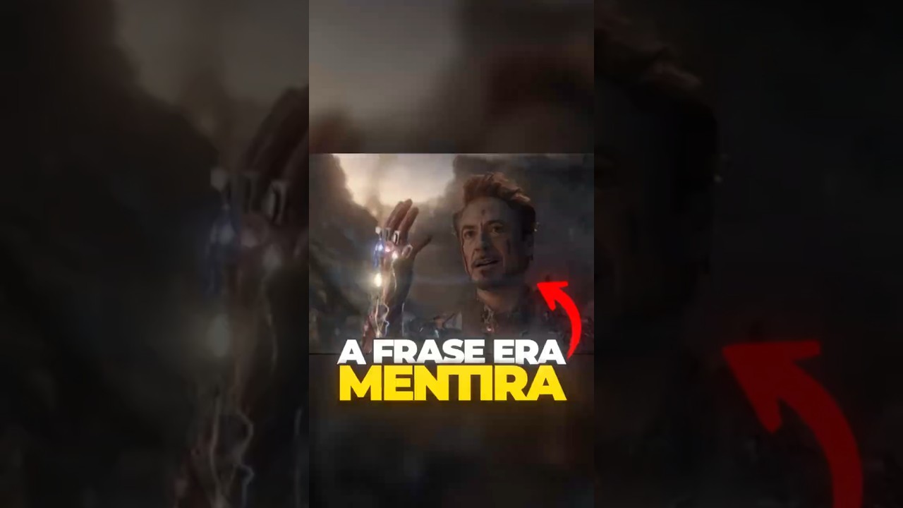 A Marvel MENTIU pra você por 11 anos #marvel #tonystark #robertdowneyjr