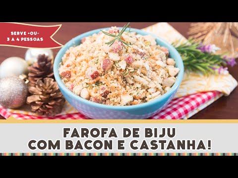 Farofa de Biju e Bacon - Receitas de Minuto EXPRESS #180