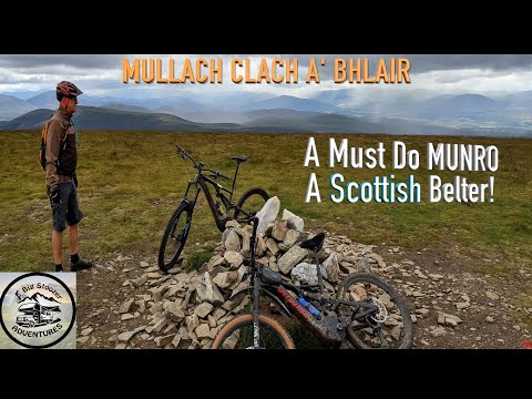 WE DID IT! Mullach Clach a Bhlair. Munro mtb. The Summit. Cairngorms mtb. Scottish Highlands.