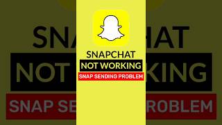 Snapchat down || Snaps sending problem || Snapchat not working