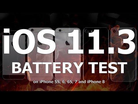  iOSMac [VIDEO] Comparando la vida de la bateria en iOS 11.3 y iOS 11.2  