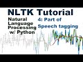 Part of Speech Tagging - Natural Language Processing With Python and NLTK p.4