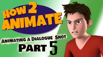 How to Animate a Dialogue Shot PART 5 | 3D Maya LipSync Tutorial | HOW2ANIMATE