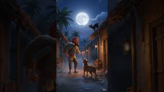 Dog and cat 3d animated khani #dog #cat #animalcomedyshorts #animted