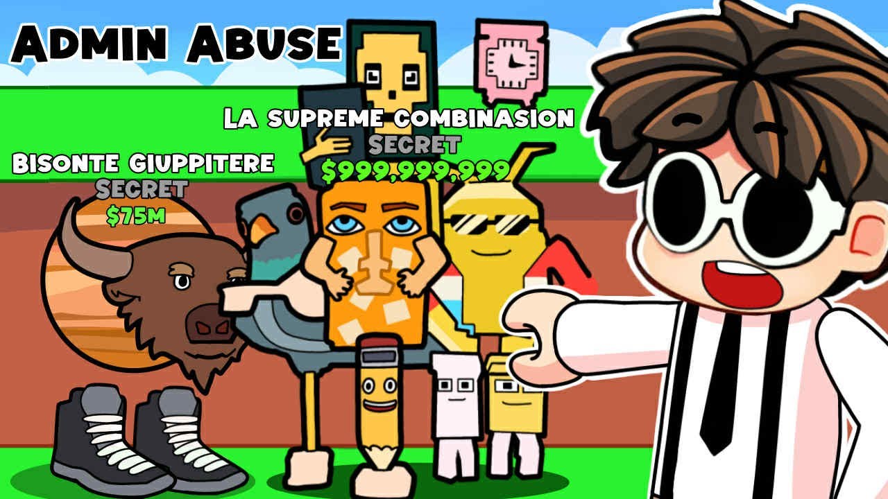 ADMIN ABUSE in Steal a Brainrot | Roblox!