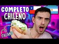 ARGENTINO prueba POR PRIMERA VEZ los COMPLETOS CHILENOS *italiano*