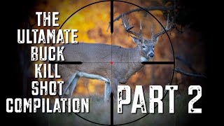 OVER 100 KILL SHOTS PART 2 - TROPHY GUIDED BUCK HUNTS AT APPLE CREEK WHITETAILS RANCH IN WISCONSIN